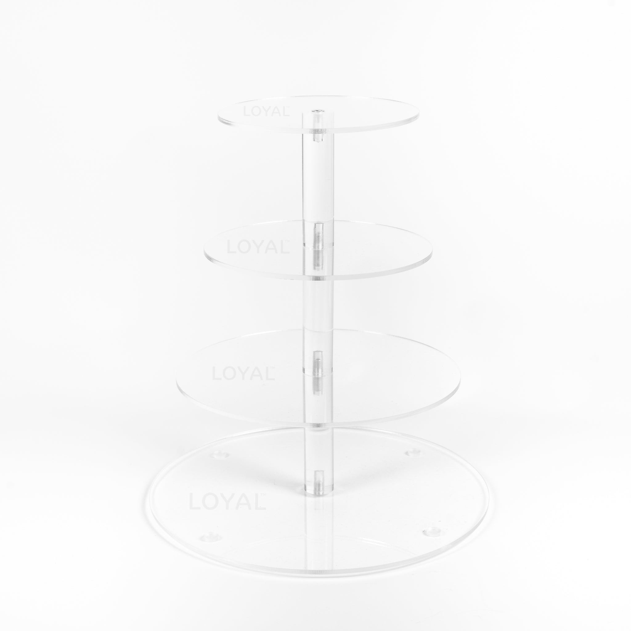 LOYAL Acrylic Cake Stand 4 Tier
