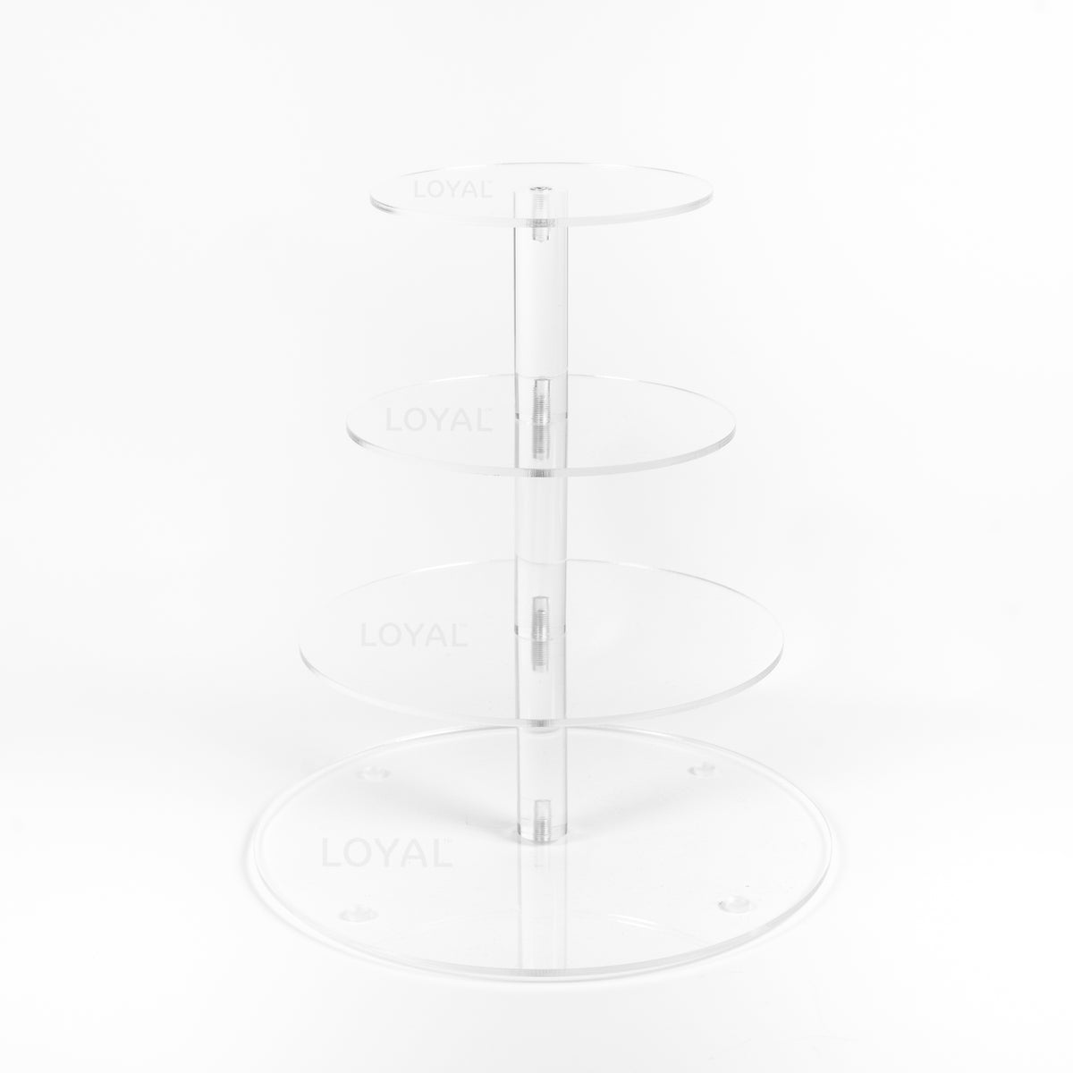 LOYAL Acrylic Cake Stand 4 Tier