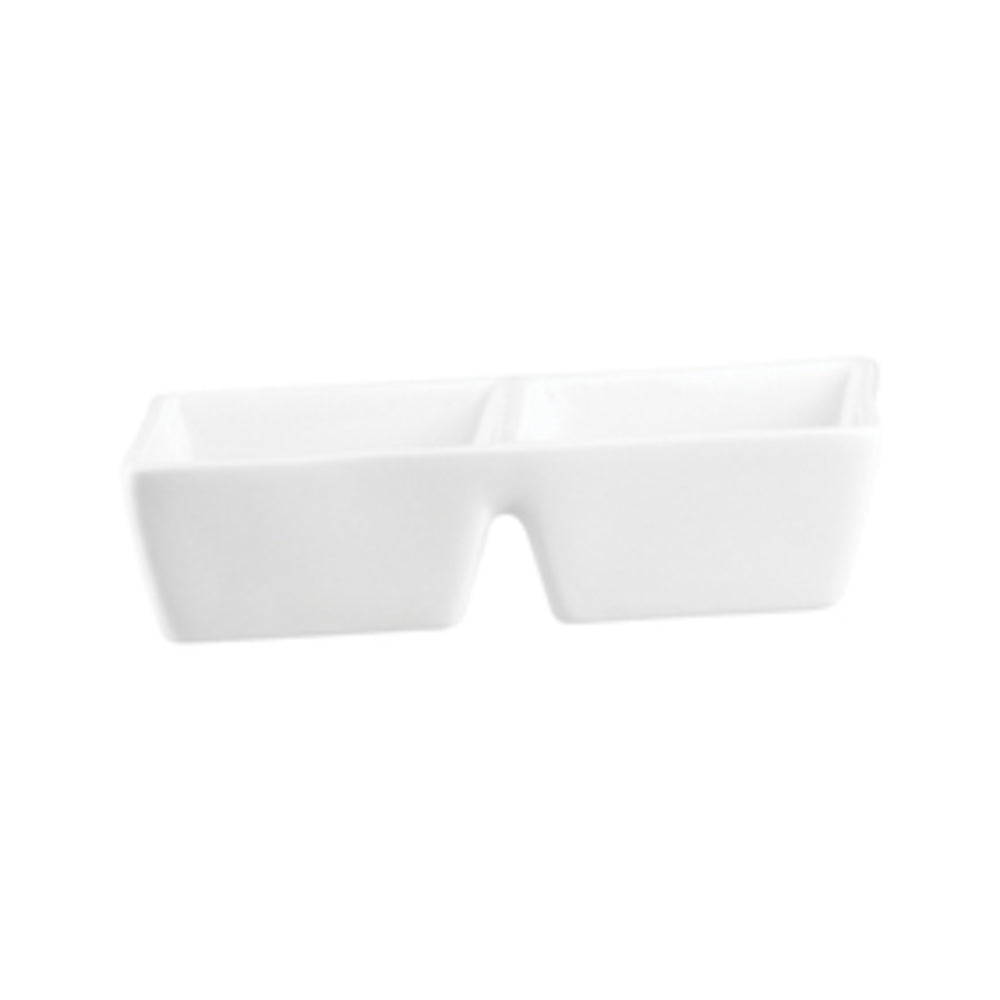 Longfine Classicware 2 Compartment Diamond Dish