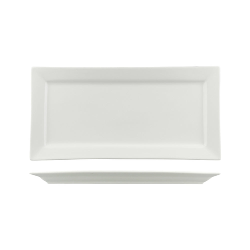 Longfine Classicware Plate Rect Wide Rim