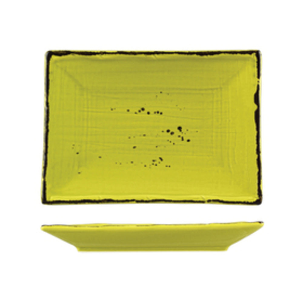 Longfine Classicware Rectangular Plate Bamboo Texture