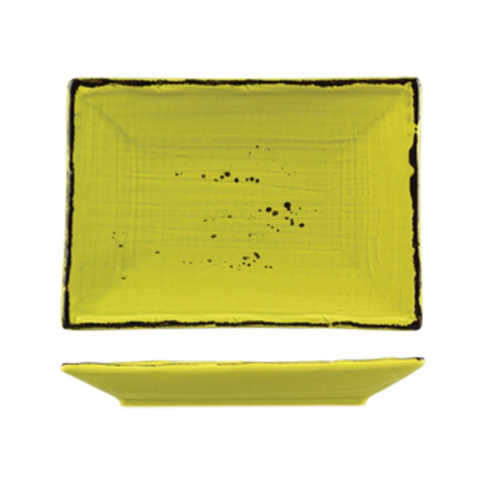 Longfine Classicware Rectangular Plate Bamboo Texture