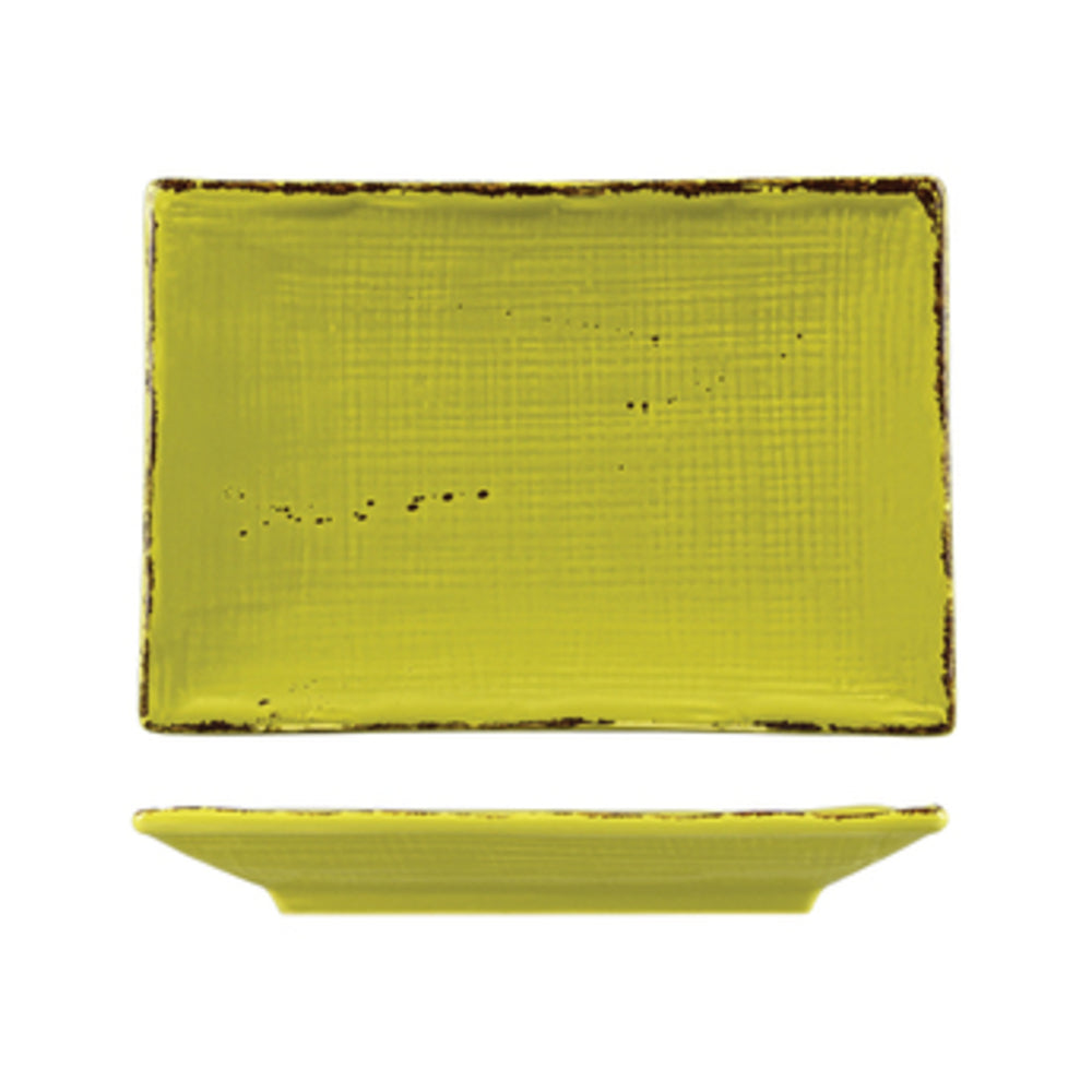 Longfine Classicware Rectangular Plate Bamboo Texture