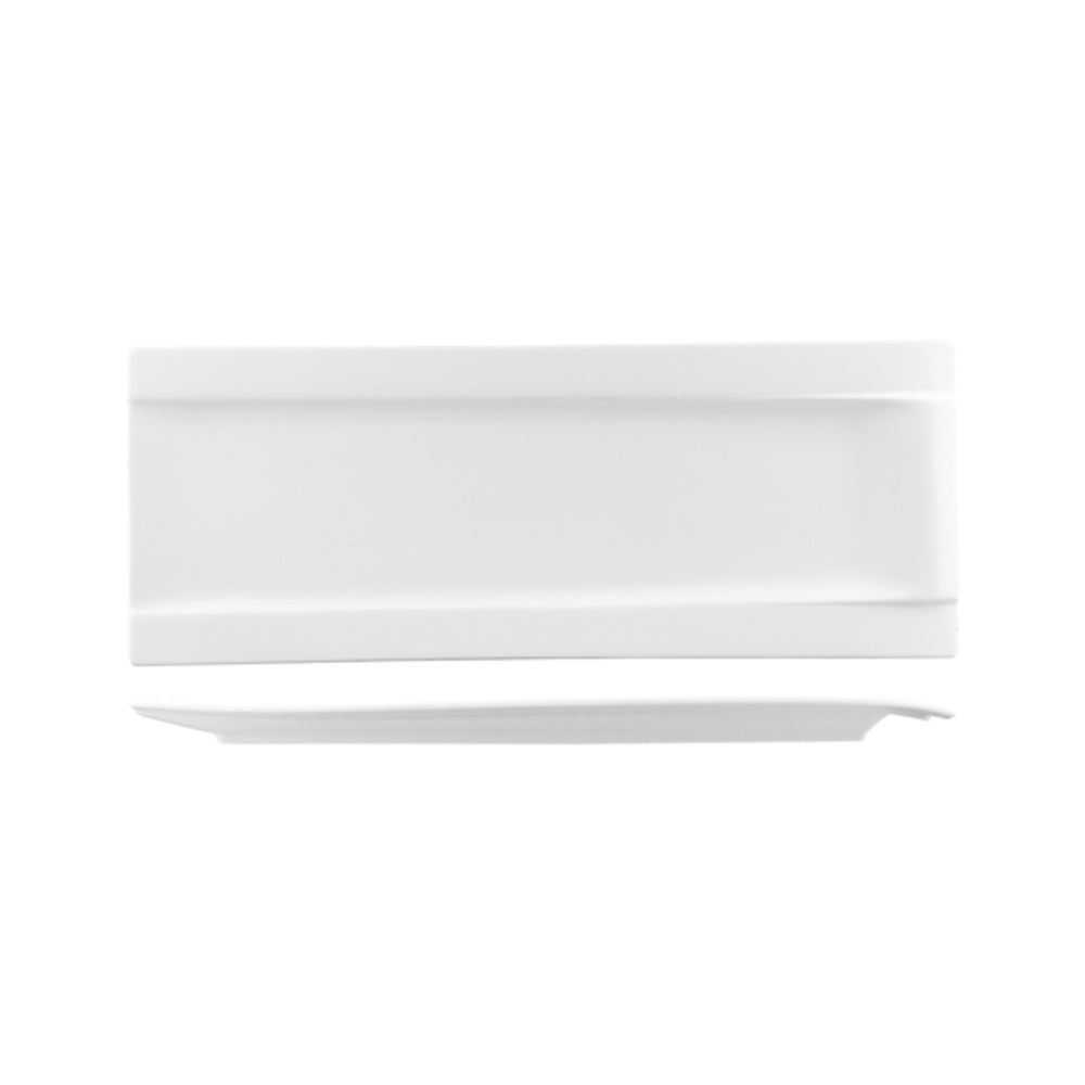 Longfine Classicware Plate Rectangle Wave