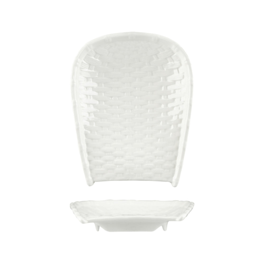 Longfine Classicware Basket Coupe Plate