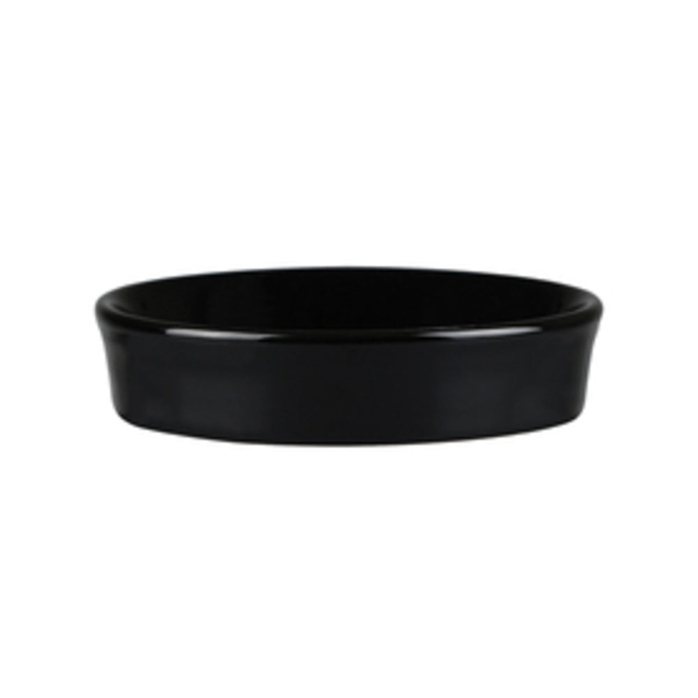 Longfine Classicware Round Black Tapas Dish