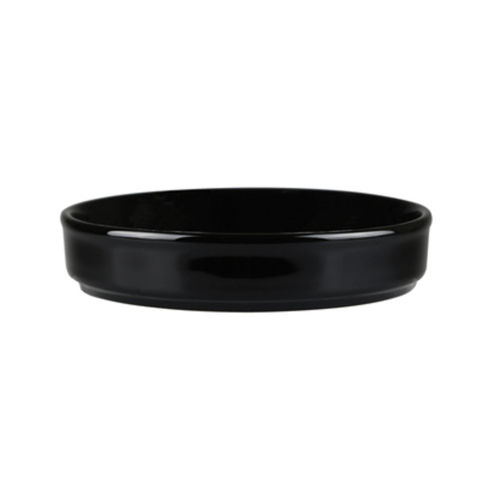 Longfine Classicware Round Black Tapas Dish