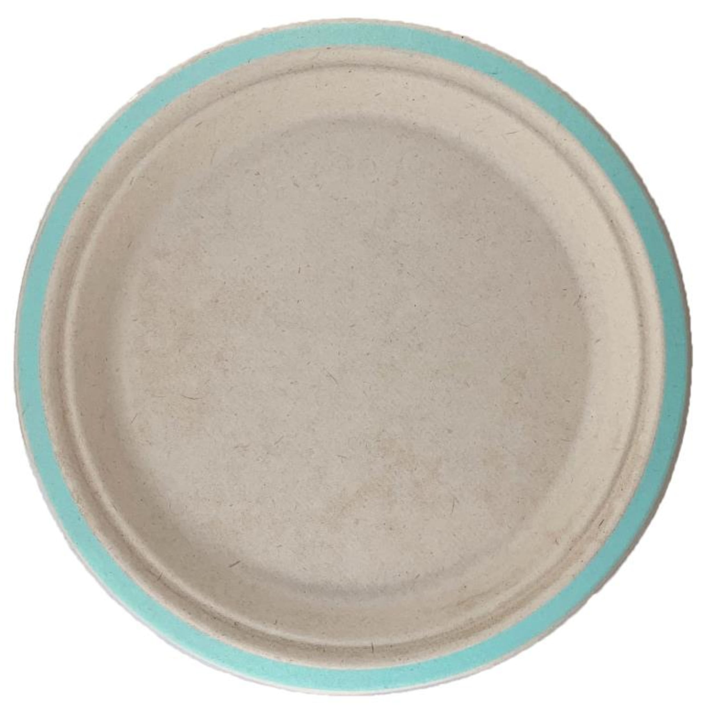 Eco Collection Sugarcane Lunch Plates 180mm Mint Green (10 Pack)
