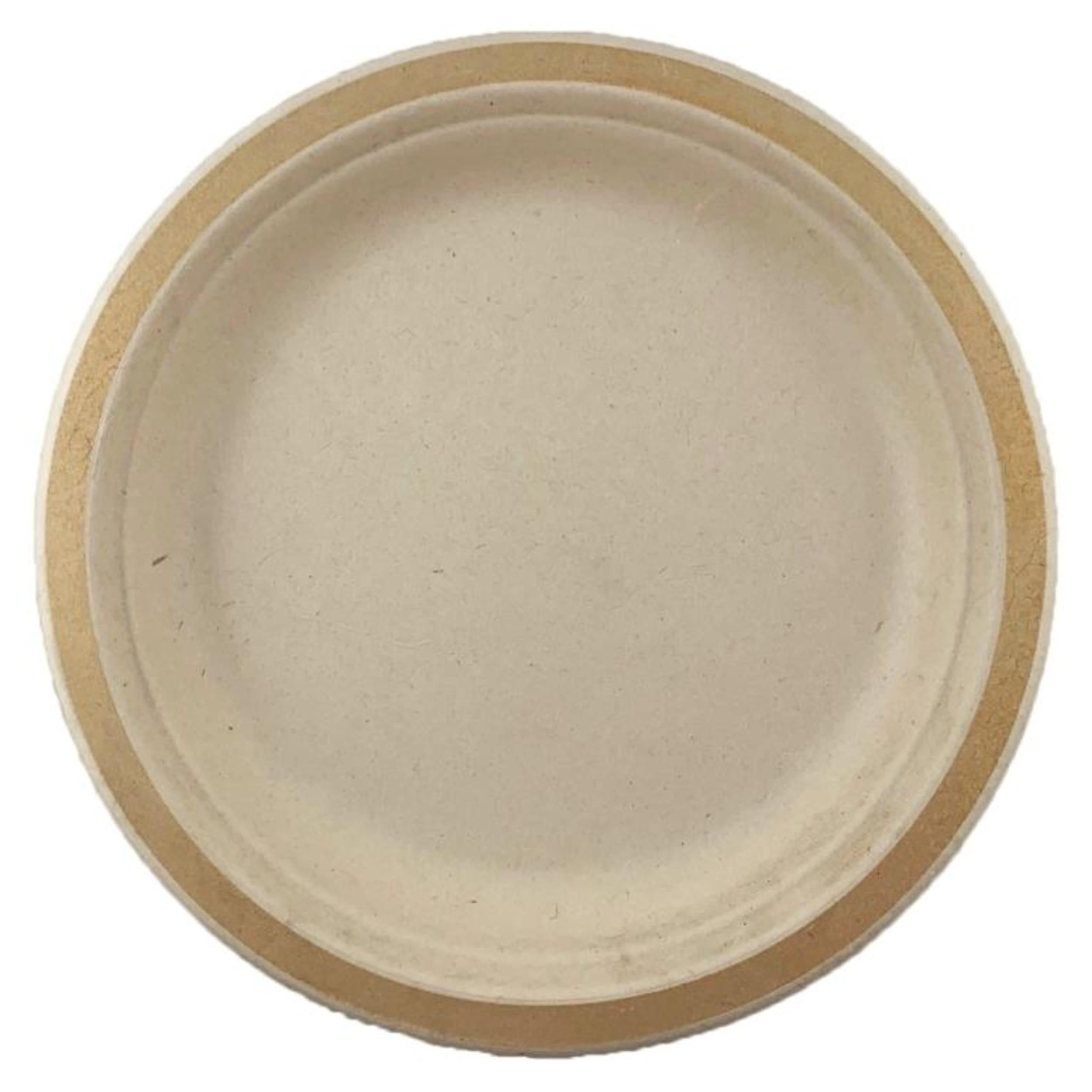 Eco Collection Sugarcane Dinner Plates 230mm Gold (10 Pack)