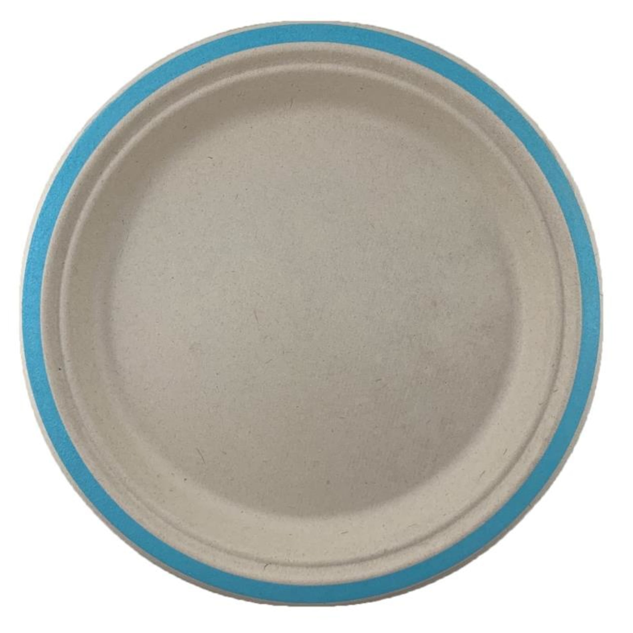 Eco Collection Sugarcane Dinner Plates 230mm Light Blue (10 Pack)