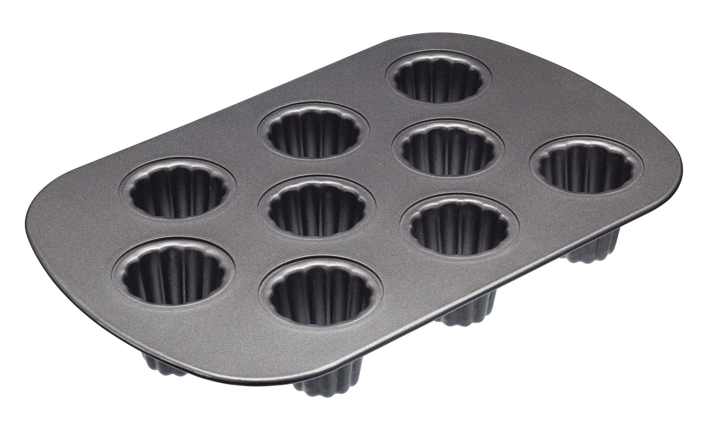 Bakemaster Non Stick 9 Cup Canele Pan 34 x 22 x 5cm