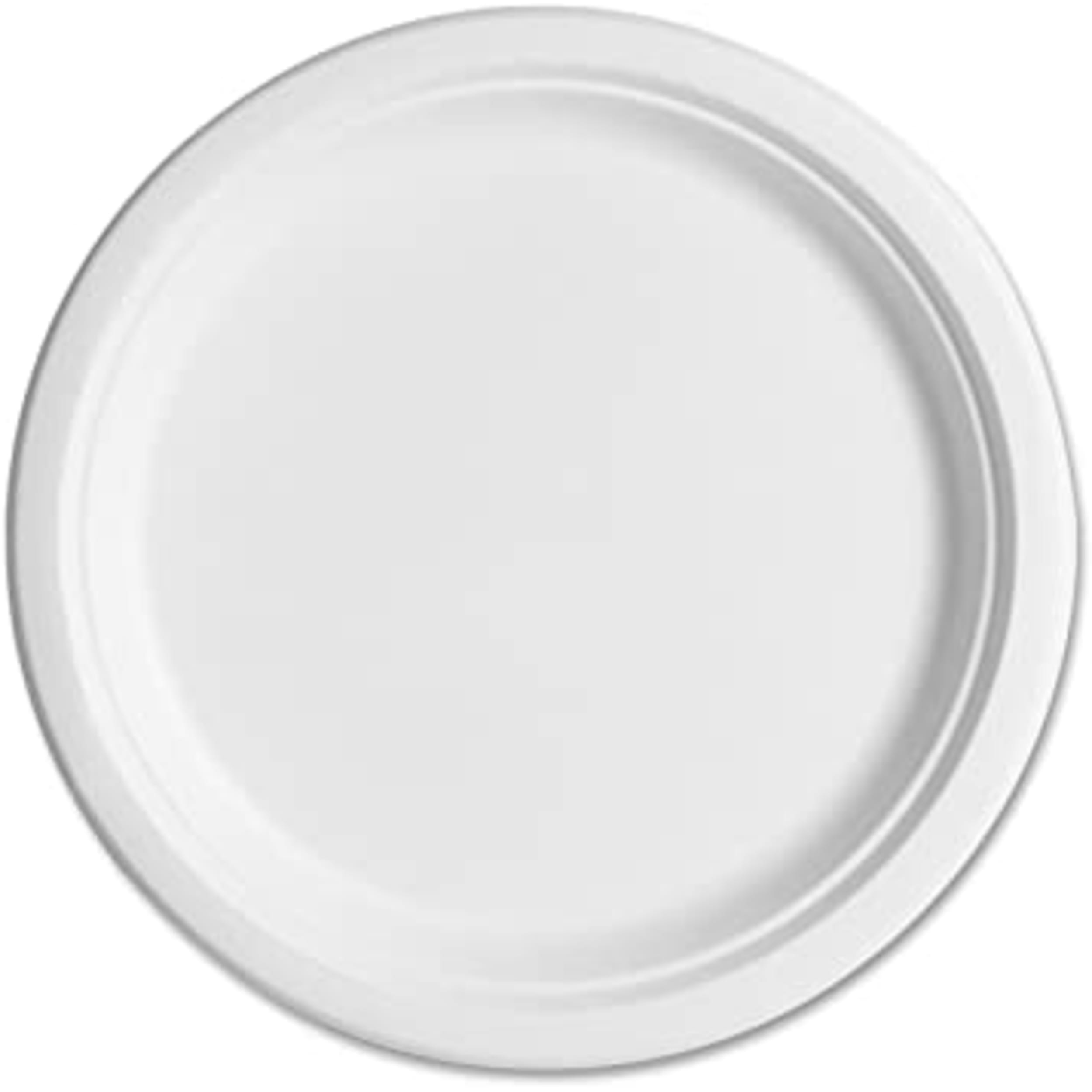 Eco Collection Sugarcane Dinner Plates 230mm White (10 Pack)