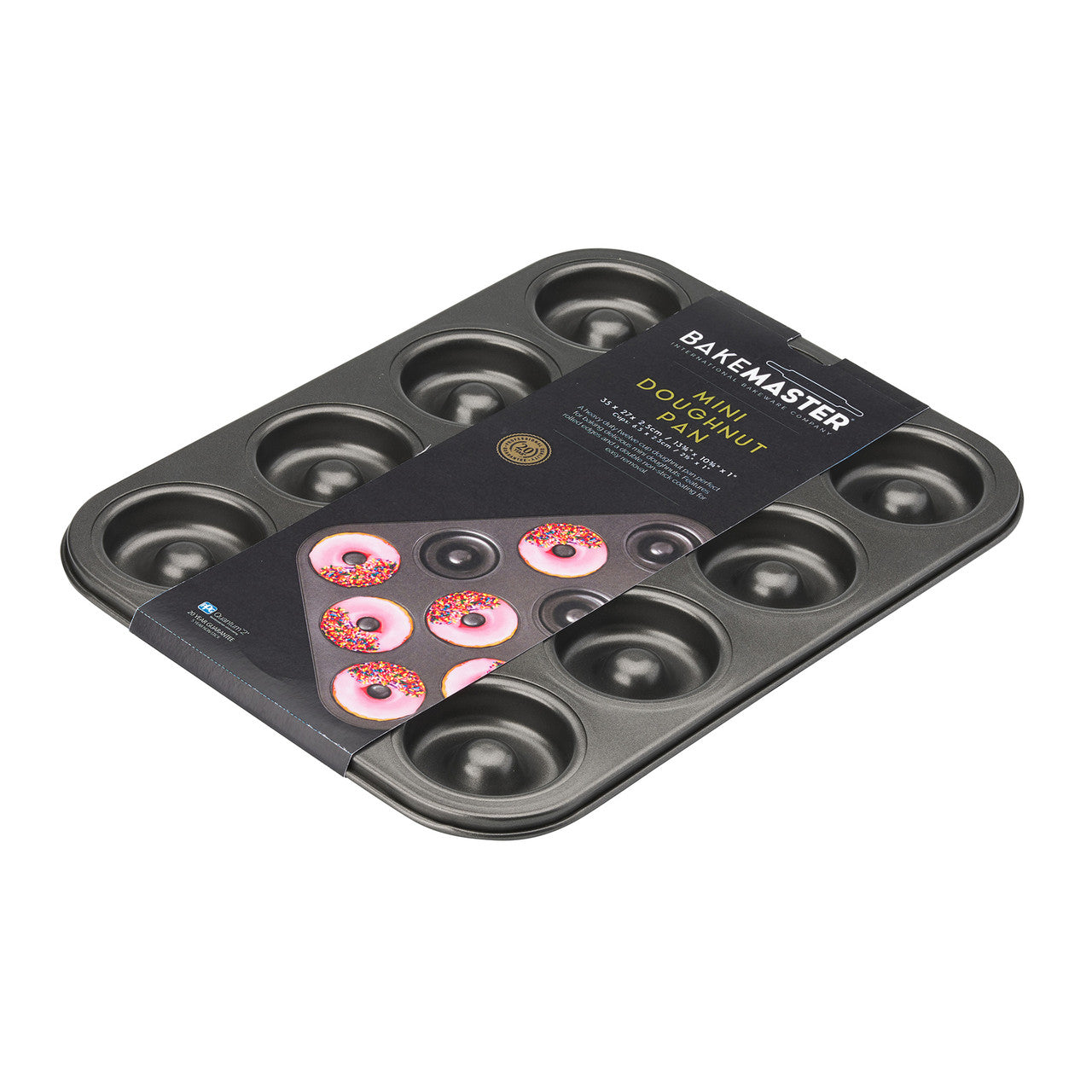 Bakemaster Non Stick 12 Cup Doughnut Pan 35 x 27cm