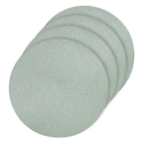 Ladelle Hugo Round Sage 4pk Coaster