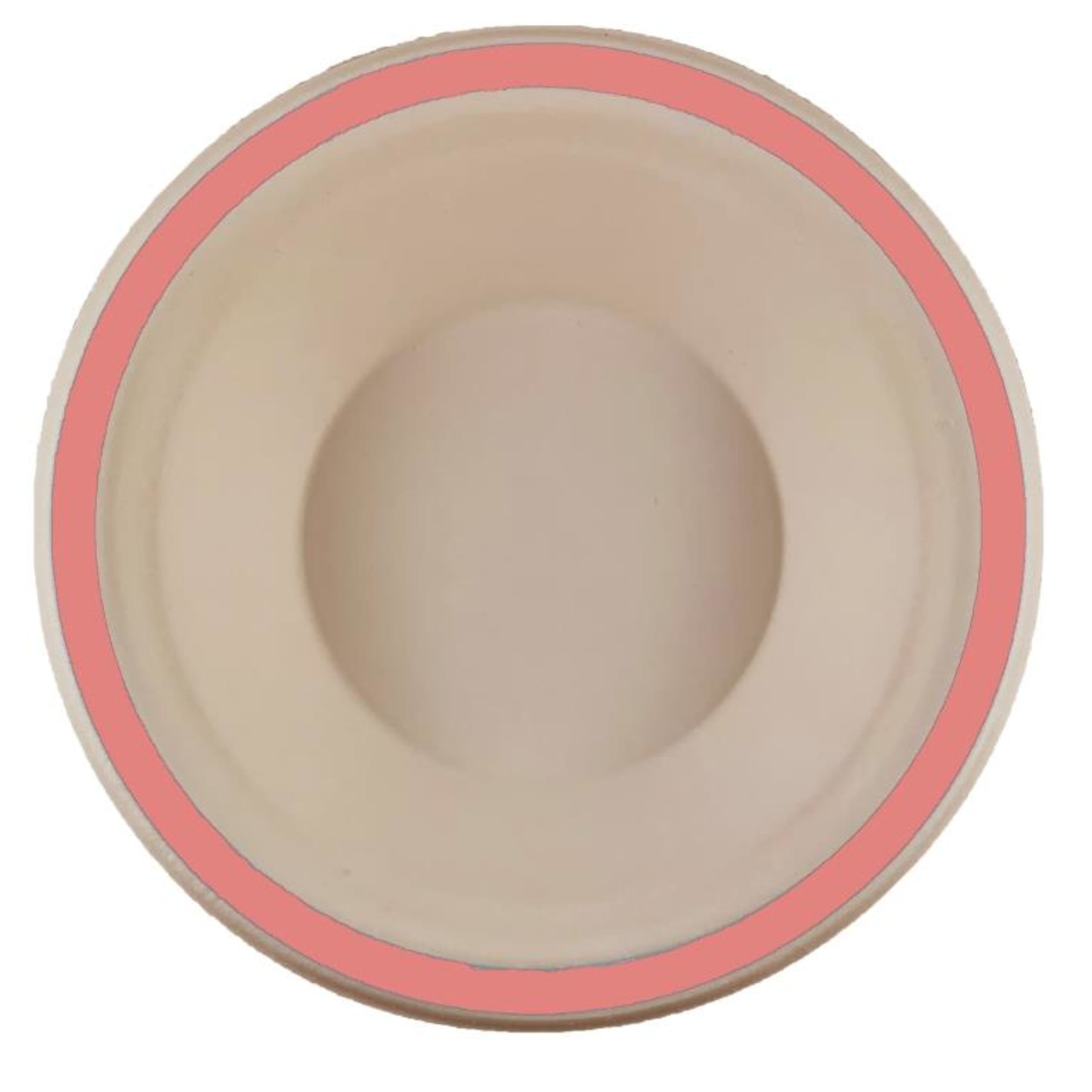 Eco Collection Sugarcane Bowls 160mm Rose Gold (10 Pack)