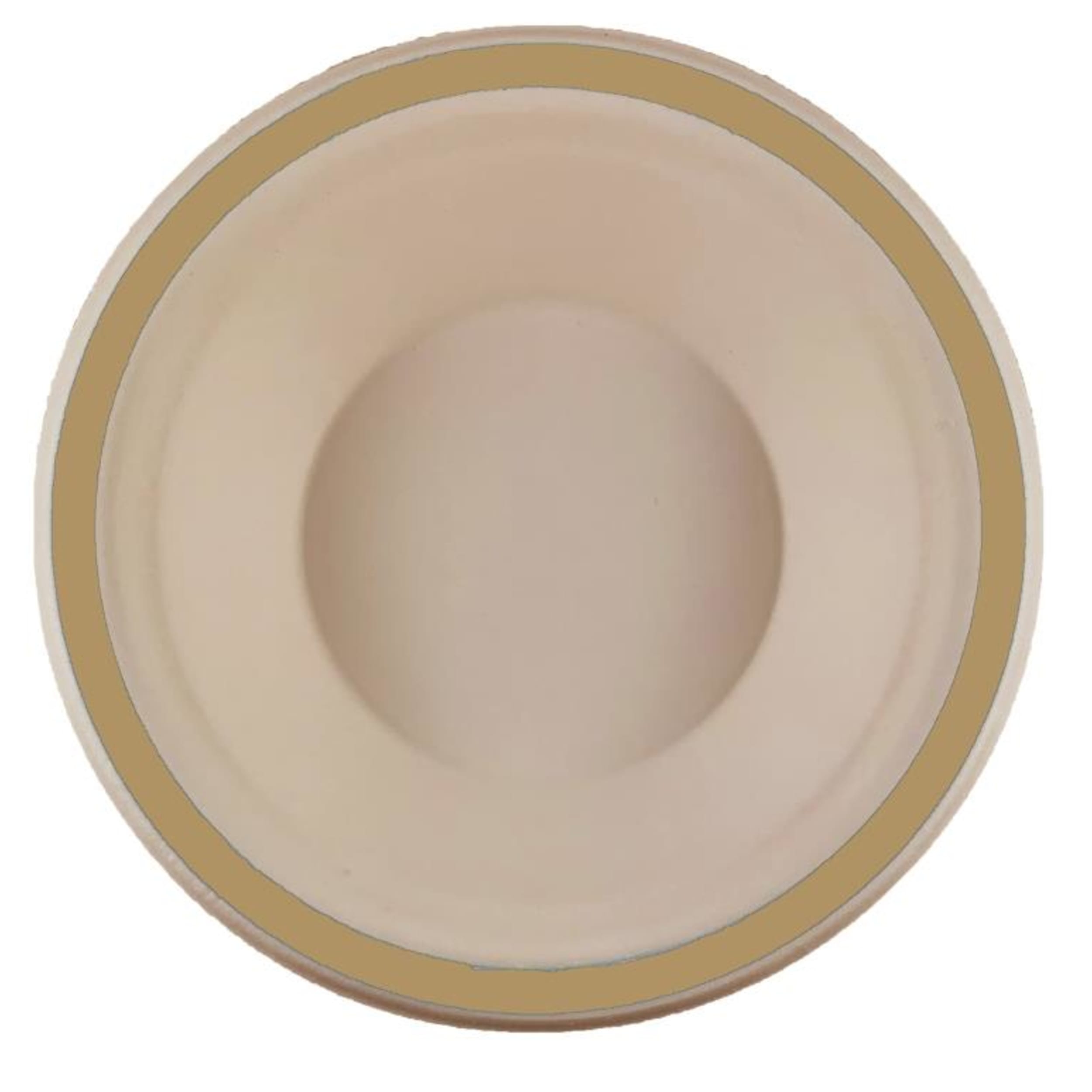 Eco Collection Sugarcane Bowls 160mm Gold (10 Pack)