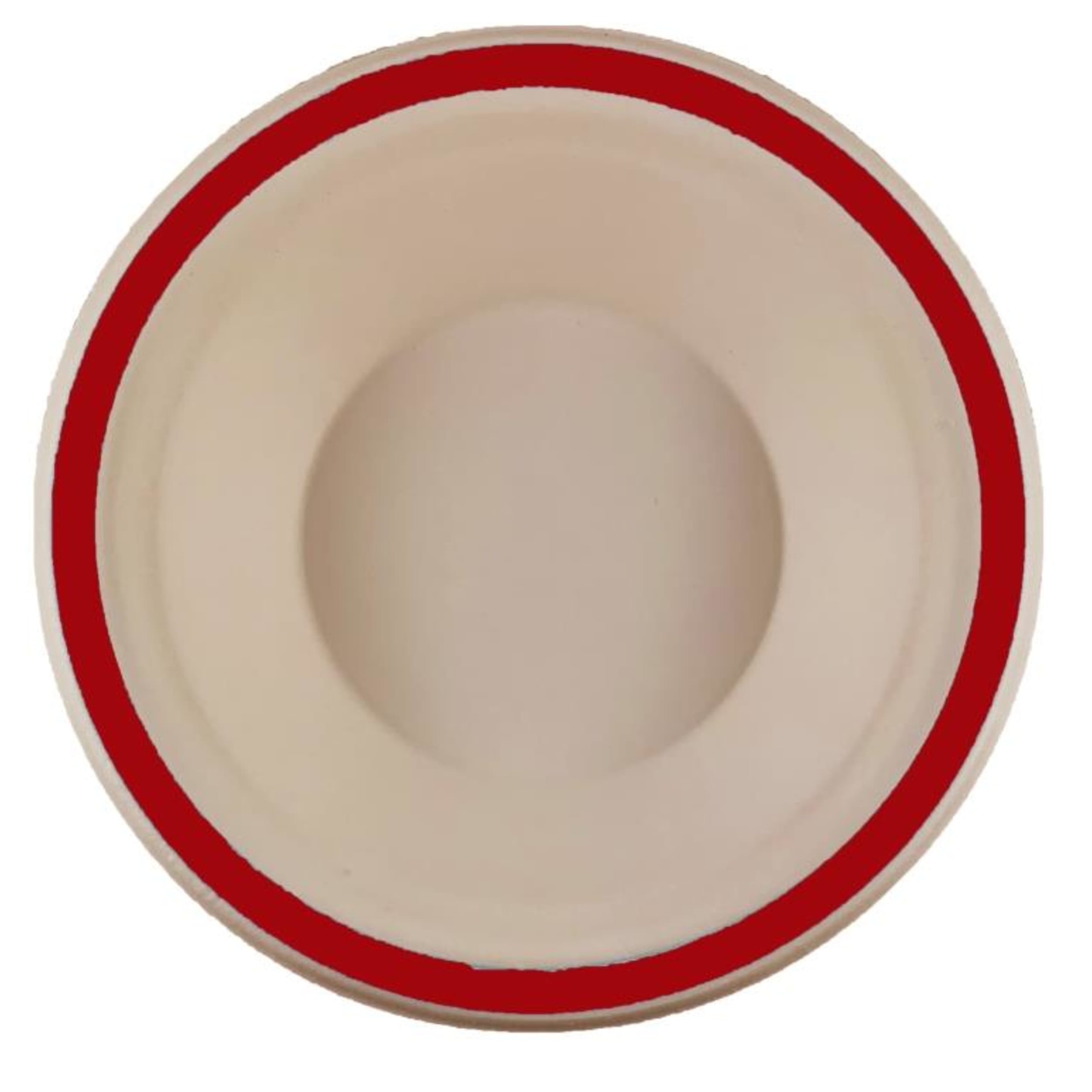 Eco Collection Sugarcane Bowls 160mm Red (10 Pack)