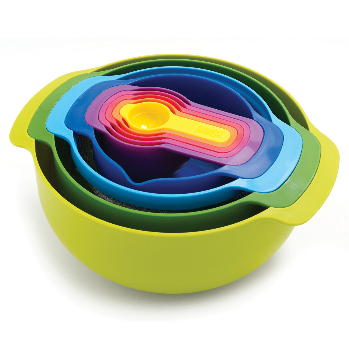 Joseph Joseph Nest™ 9 Plus 9-Piece Compact Food Preparation Set (Multi-  Colour)