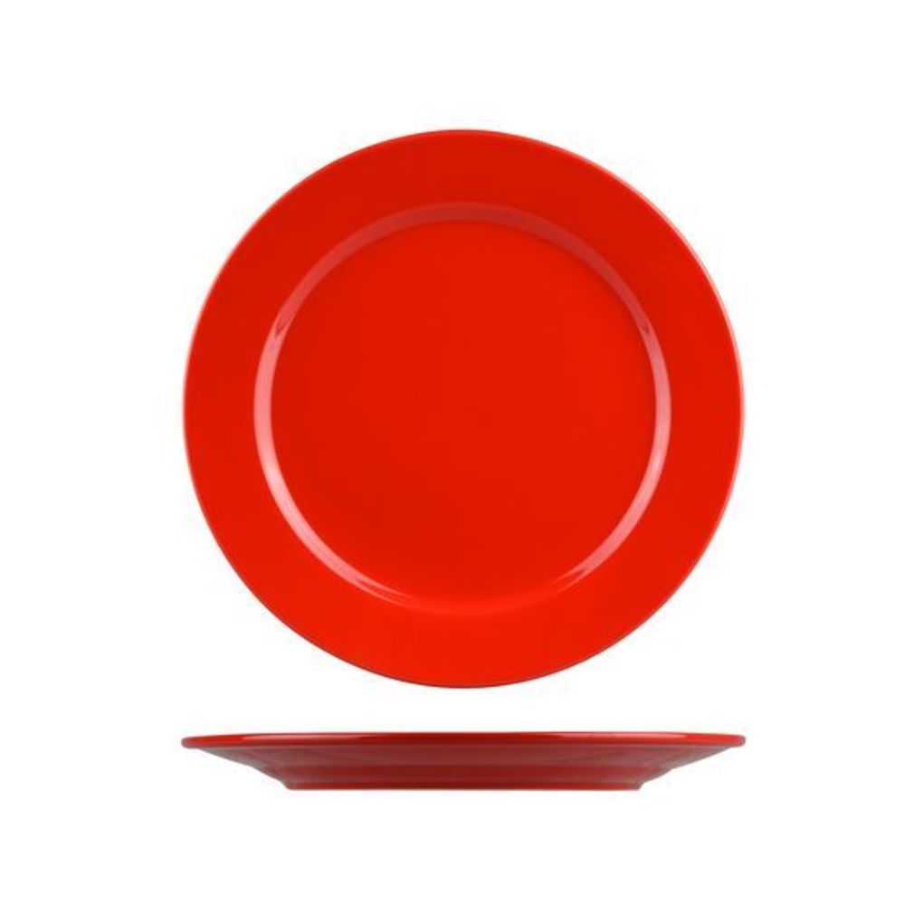 Longfine Healthcare Coloured Round Plate