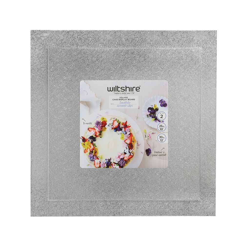 Wiltshire Square Cake Display Boards Set of 2