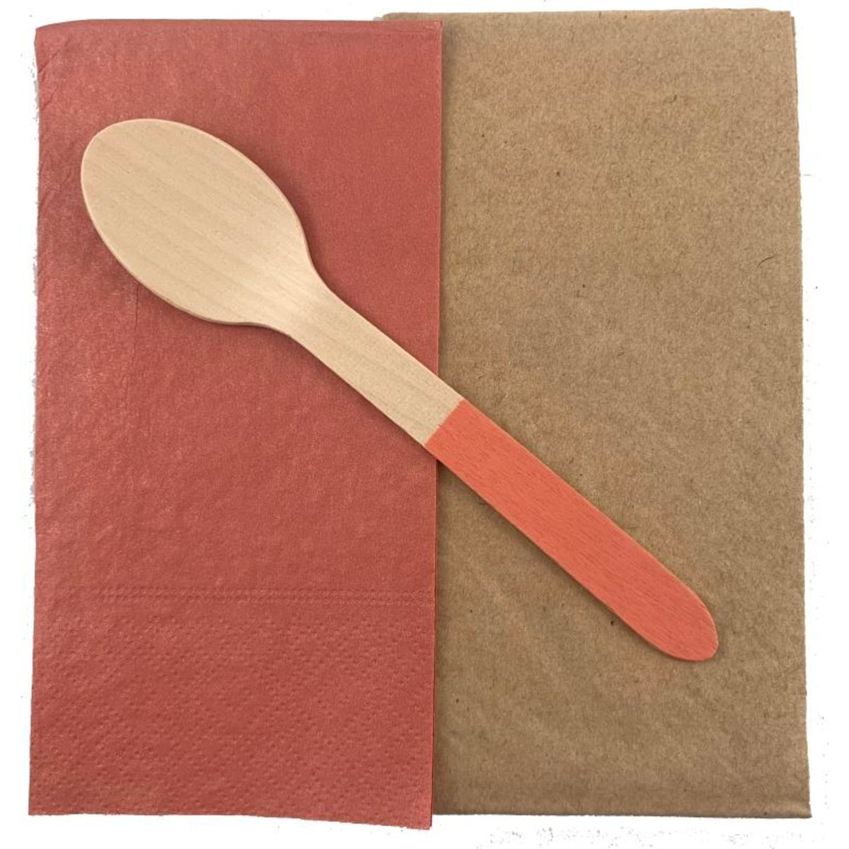 Eco Collection Wooden Spoons Rose Gold (10 Pack)