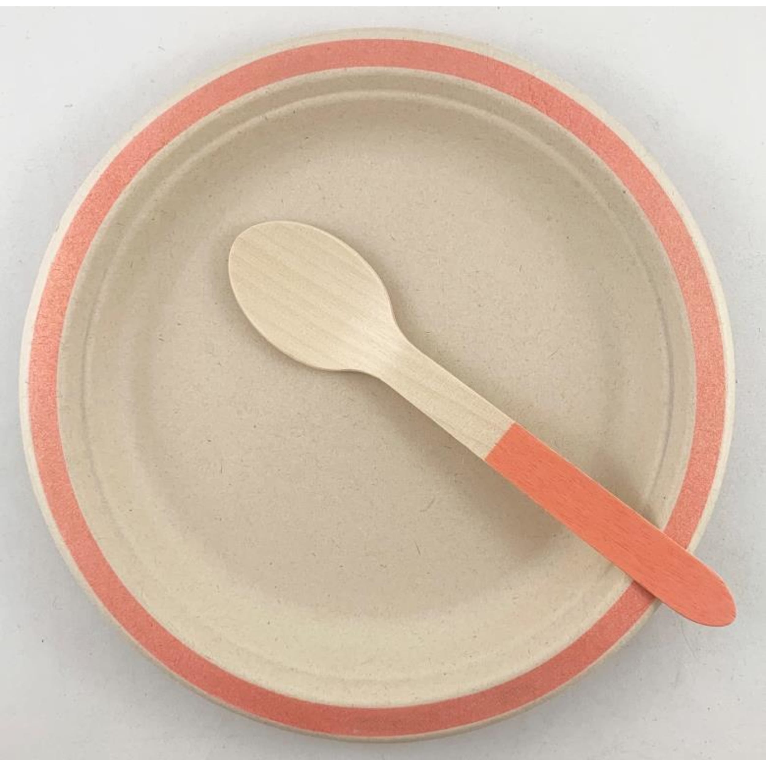 Eco Collection Wooden Spoons Rose Gold (10 Pack)