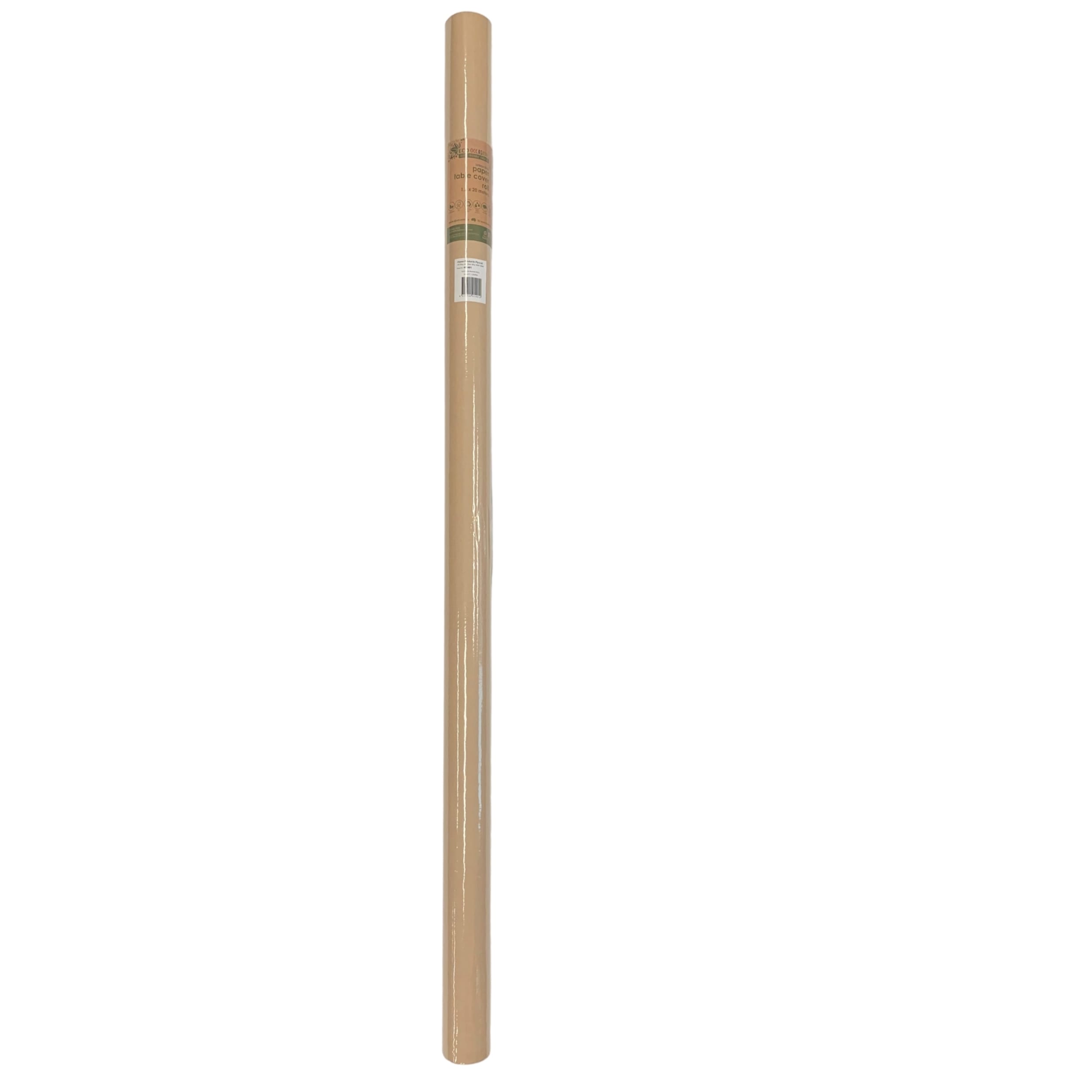 Eco Collection Tablecover Paper 1.2x20m Kraft Roll
