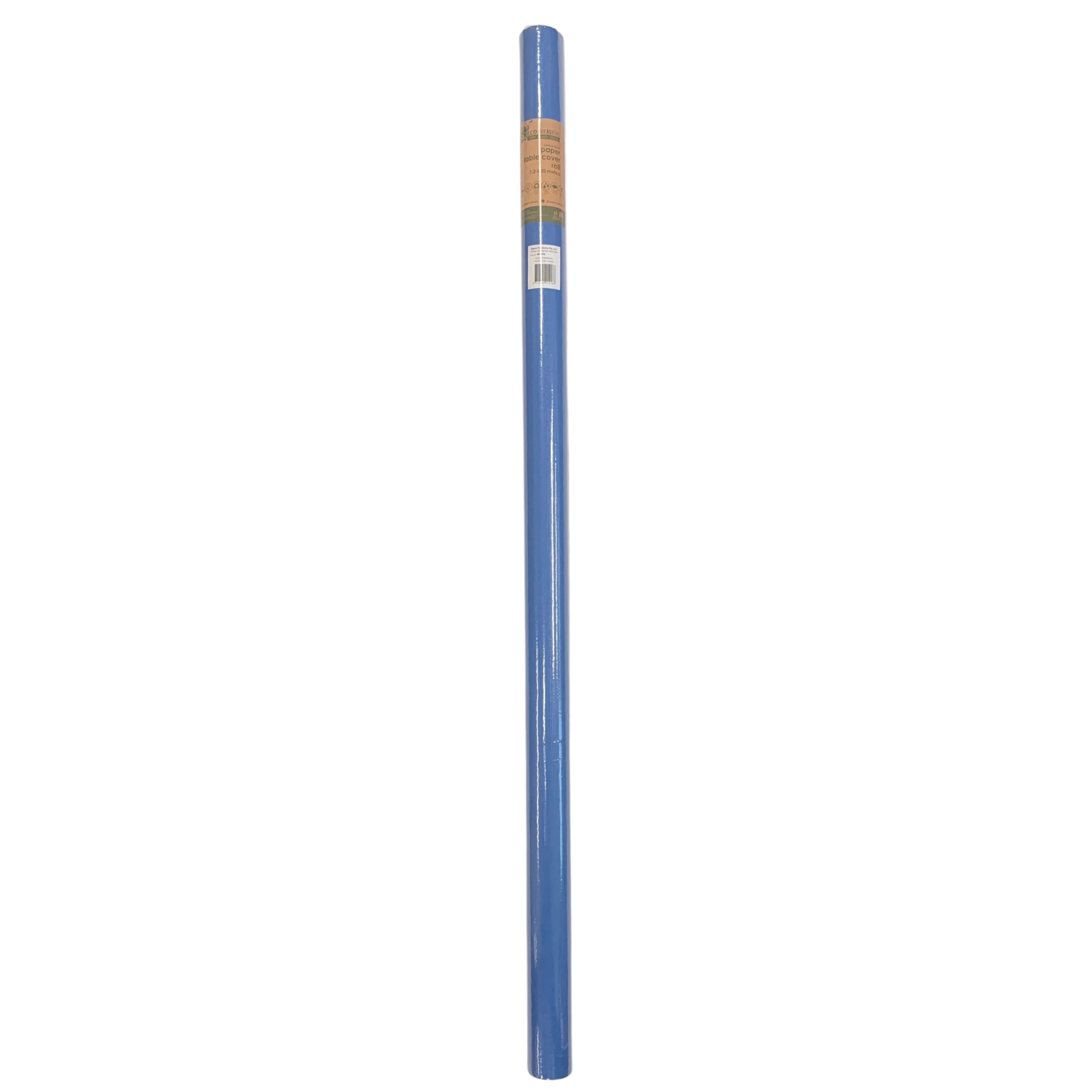Eco Collection Tablecover Paper 1.2x20m Royal Blue Roll