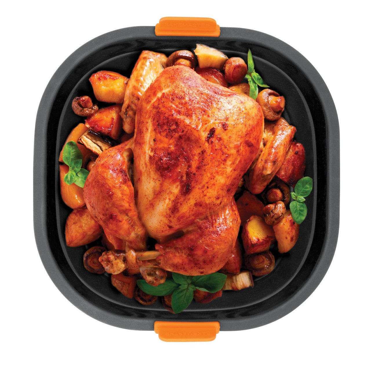 Bakemaster Square Air Fryer Basket  21cm