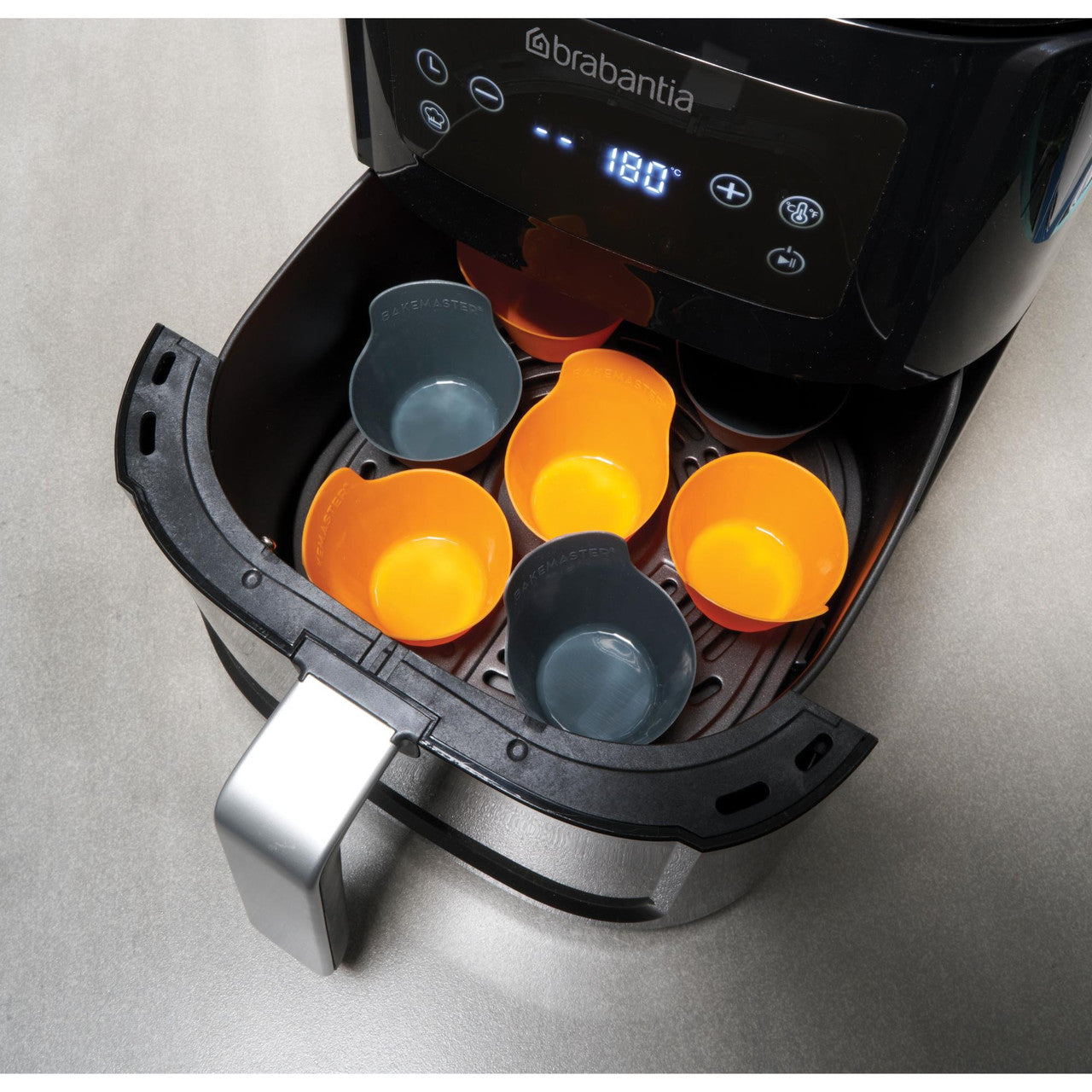 Bakemaster Silicone Baking Cups 7x4cm  Set Of 12