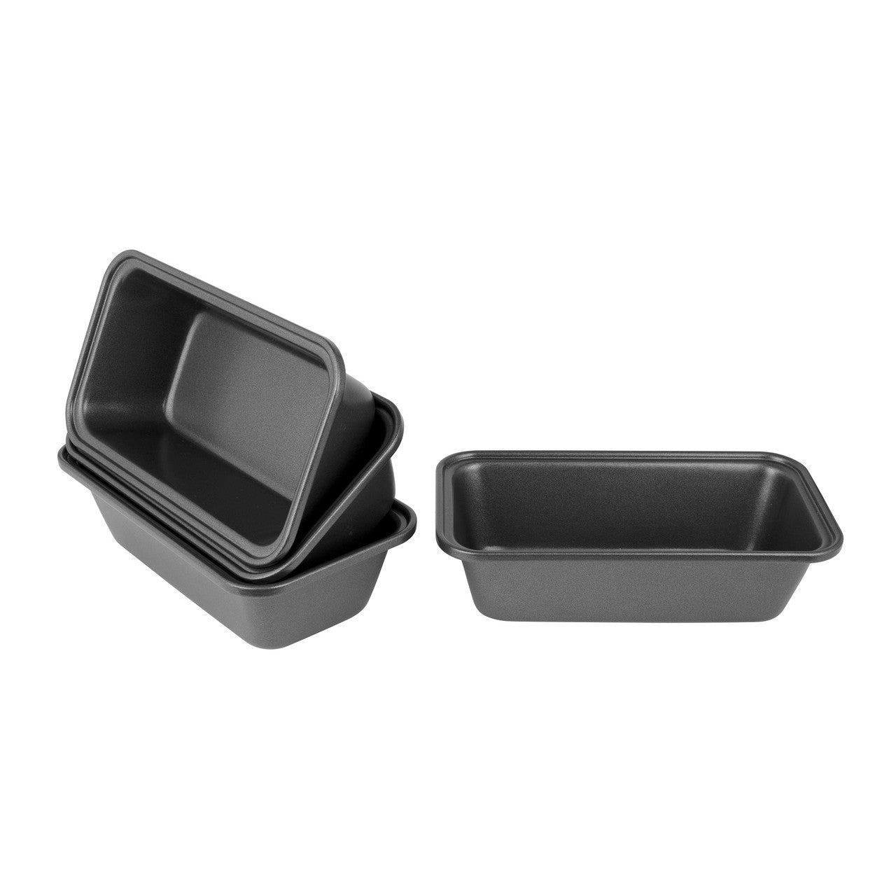 Bakemaster Loaf Pan 12x8.5x4.5cm  Set Of 4