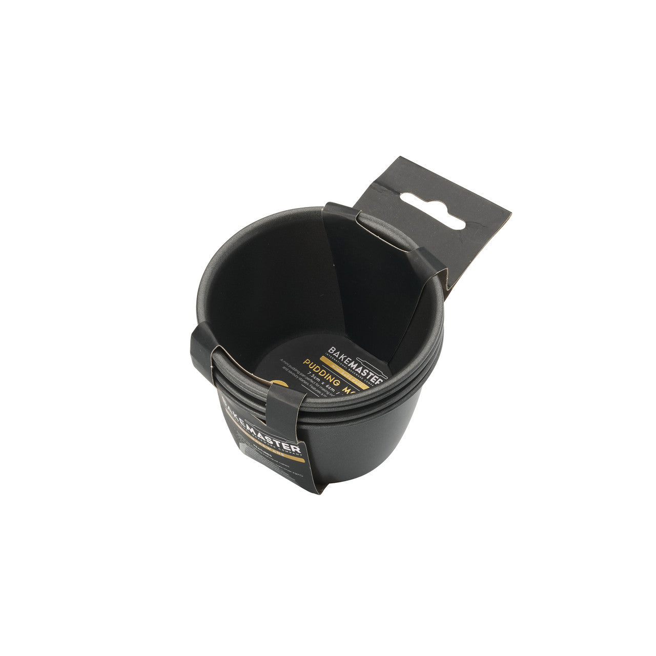 Bakemaster Pudding Mould 7.5x6cm  Set Of 4