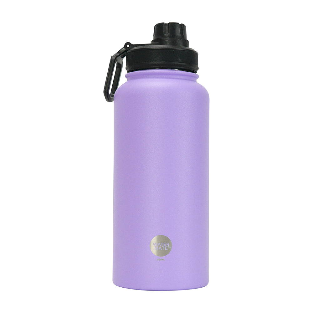 Annabel Trends Stainless Steel Watermate Drink Bottle 950ml Gelato Purple