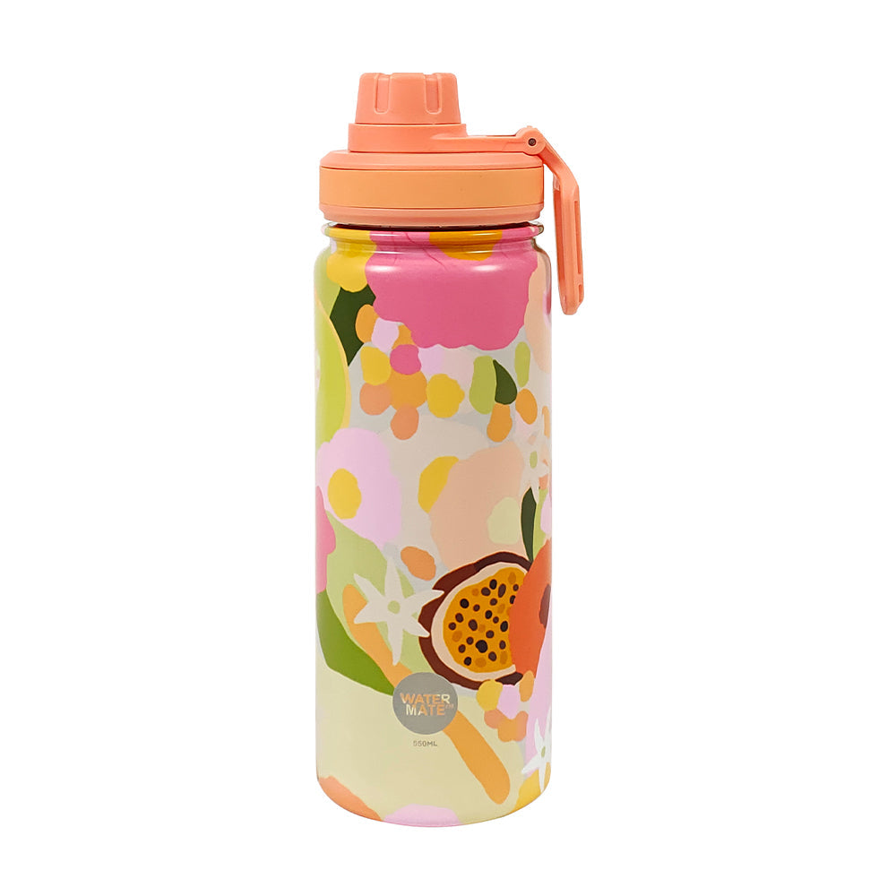 Annabel Trends Stainless Steel Watermate Drink Bottle 550ml Tutti Fruitti