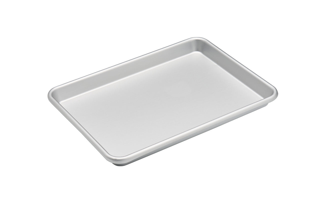 Bakemaster Silver Anodised Deep Baking Tray 33 x 24 x 2.5cm