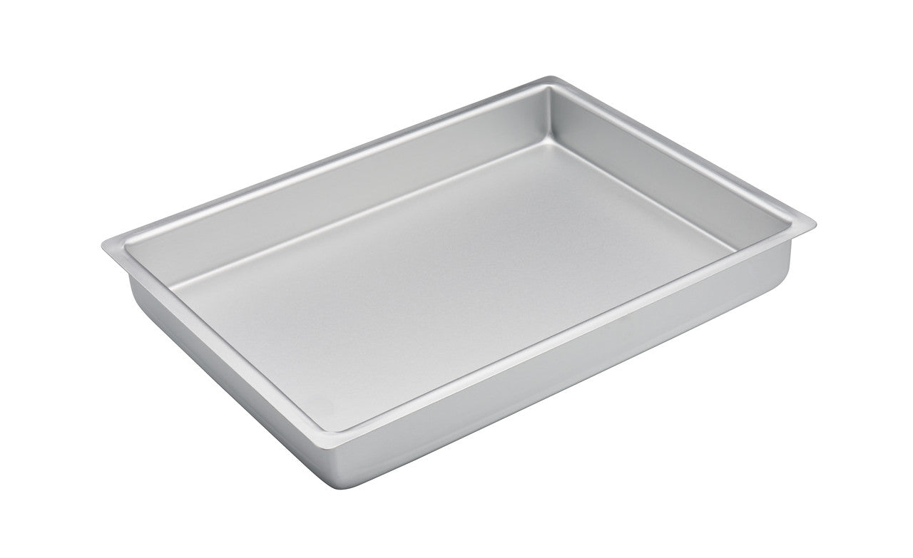 Bakemaster Silver Anodised Lamington Pan 38 x 28 x 5cm