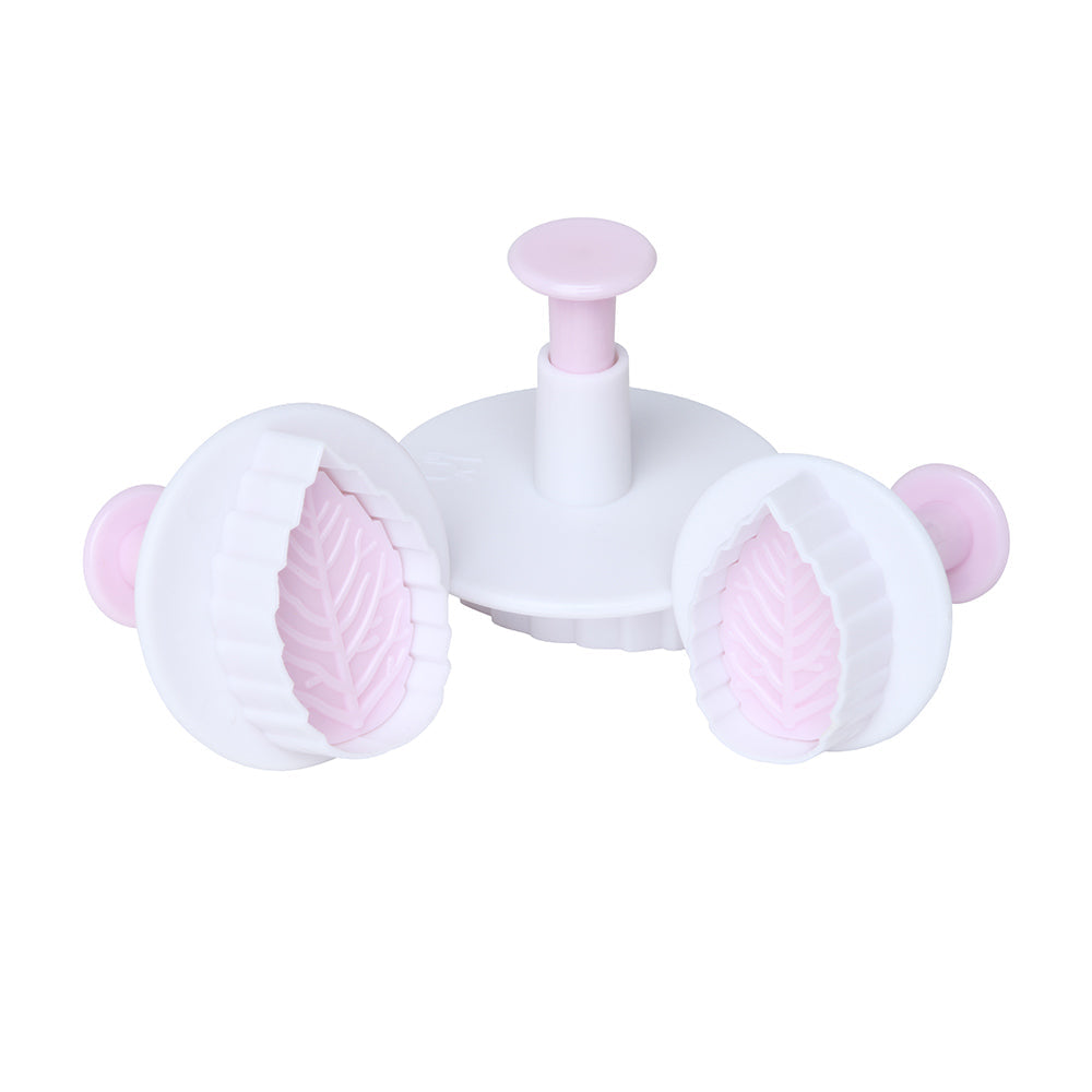 Wiltshire Fondant Leaf Cutter & Pusher Leaf Set of 3