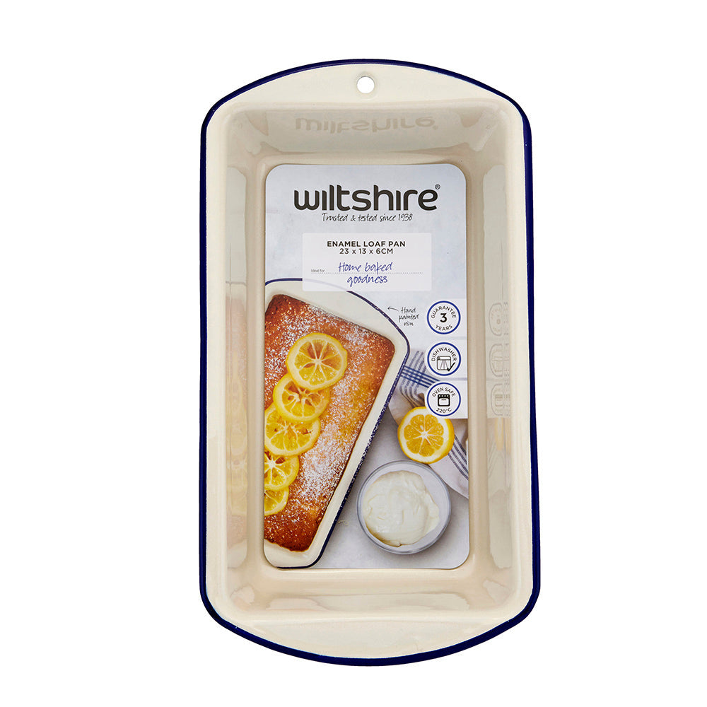 Wiltshire Enamel 23cm Loaf Pan