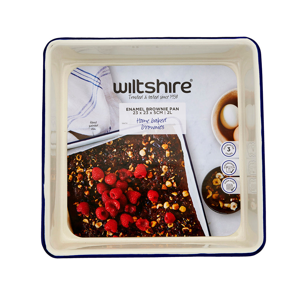 Wiltshire Enamel 2L Brownie Pan