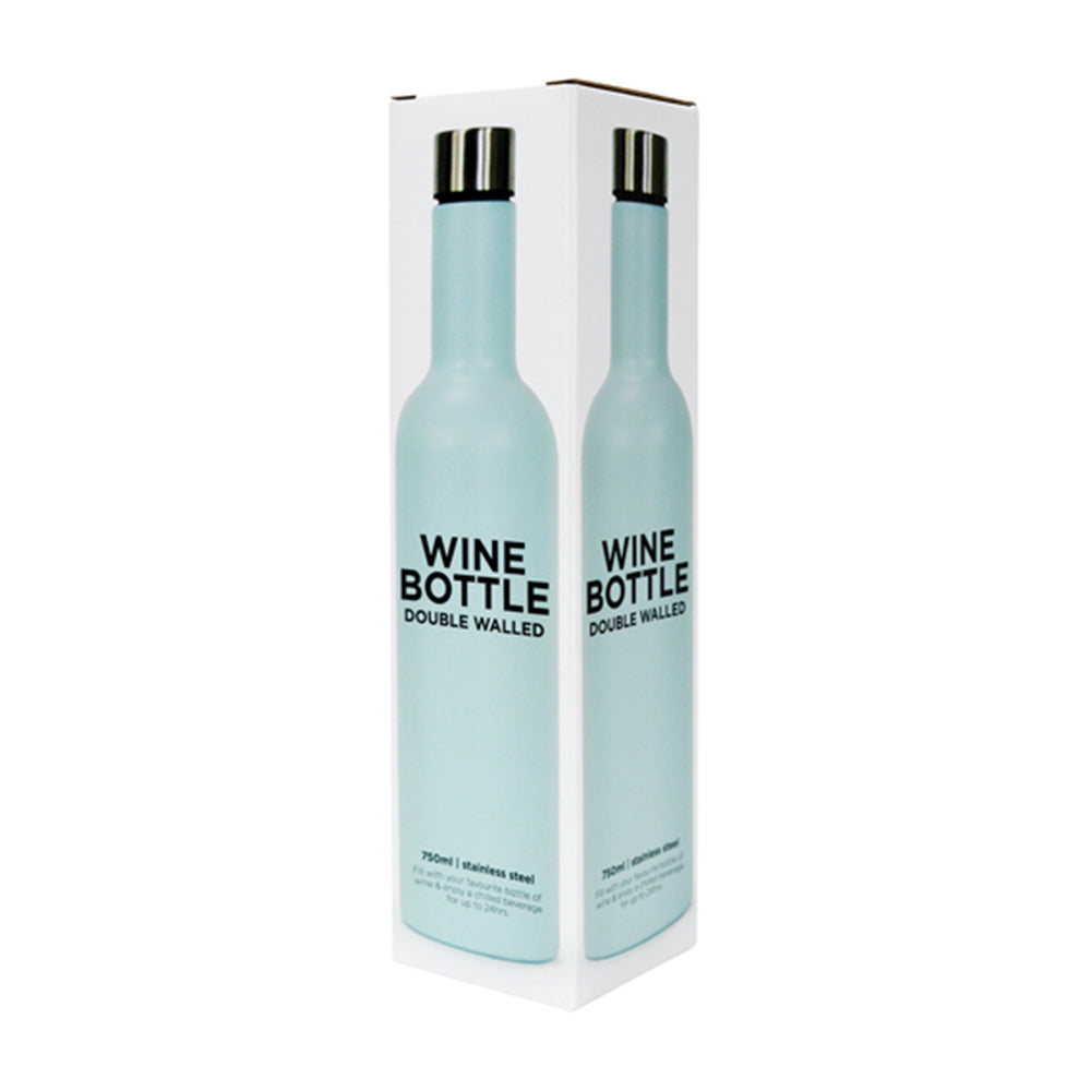 Annabel Trends Stainless Steel Wine Bottle Double Walled Gelato Purple