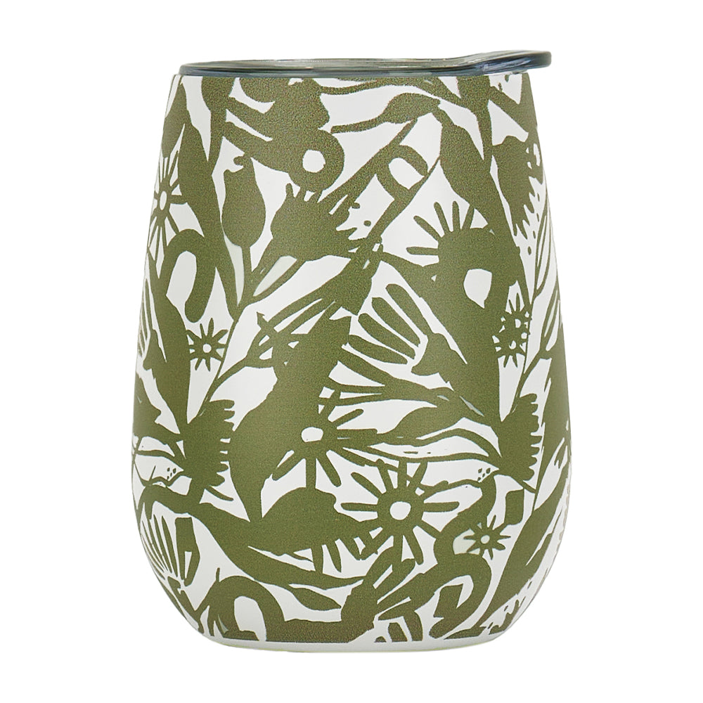 Annabel Trends Wine Tumbler Double Walled Gelato Lemon