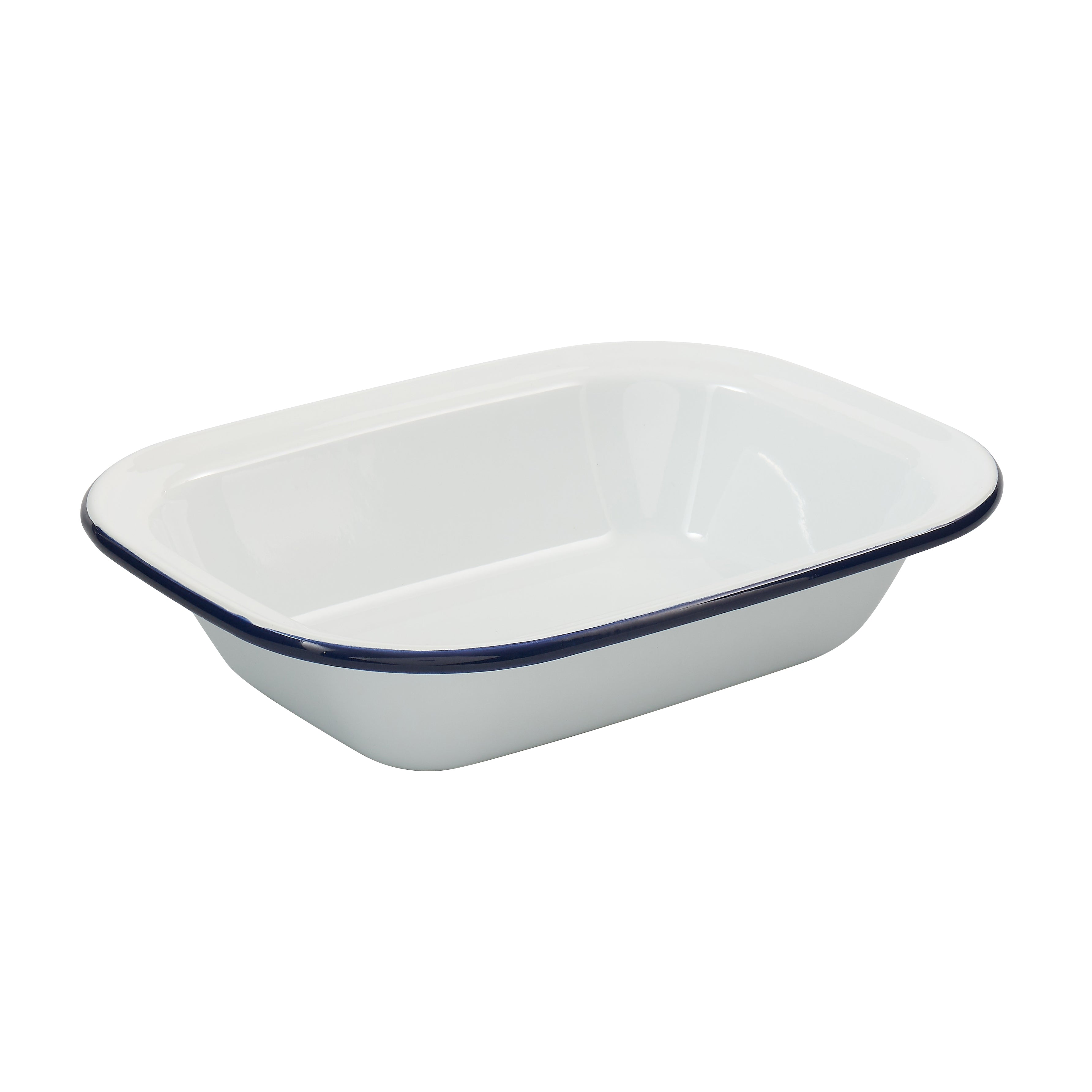 Bakemaster Enamel Rectangular Pie Dish 28 x 20.5 x 6.5cm