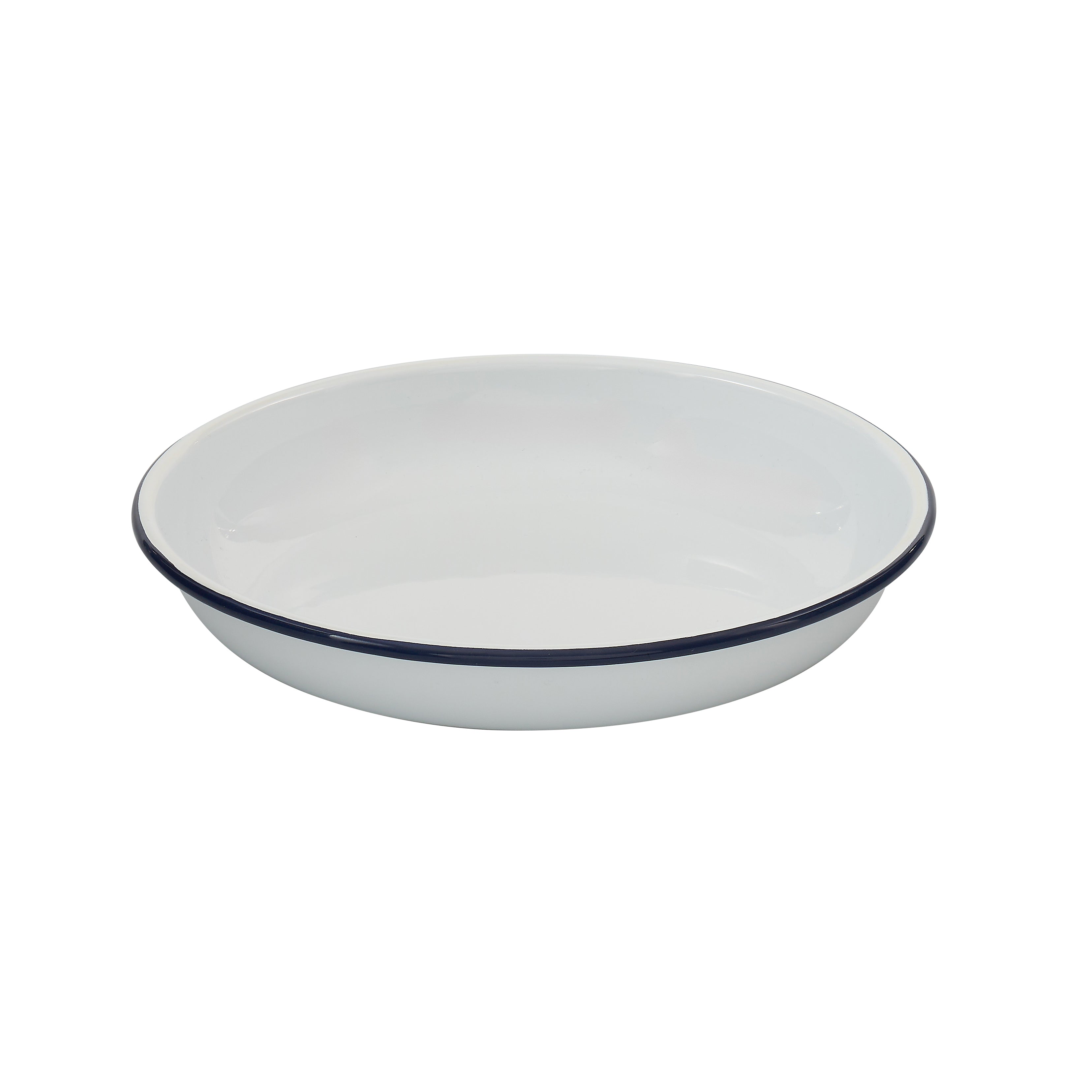 Bakemaster Enamel Pasta / Entree Plate 23cm