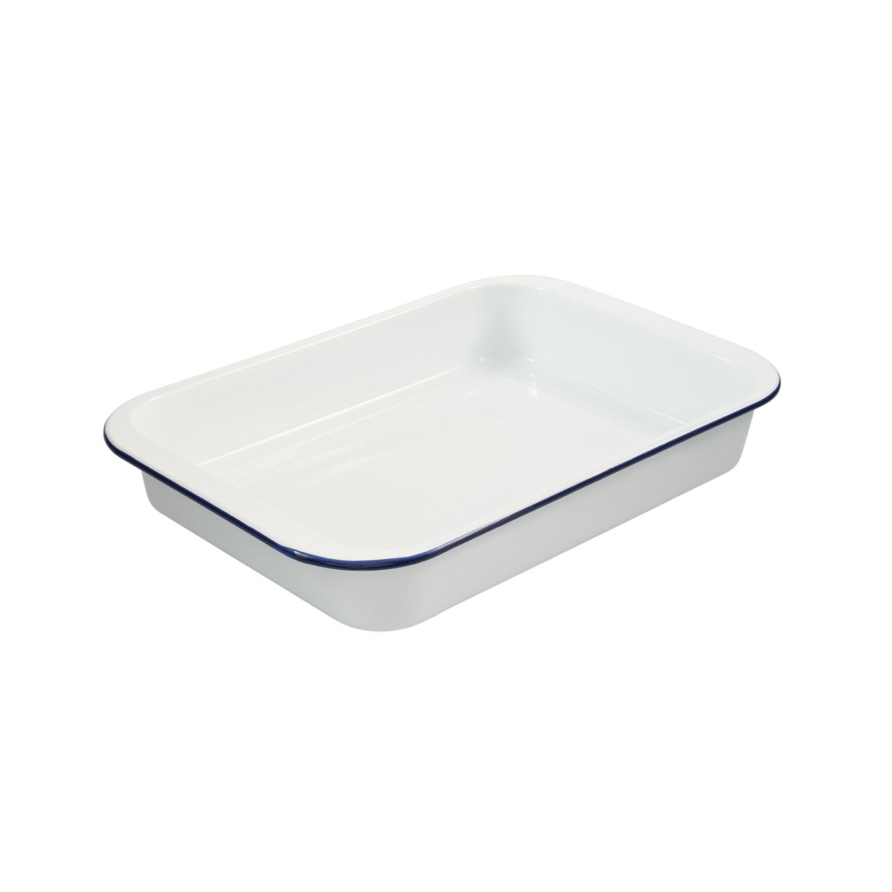 Bakemaster Enamel Bake and Roast Pan 35 x 24 x 5.5cm
