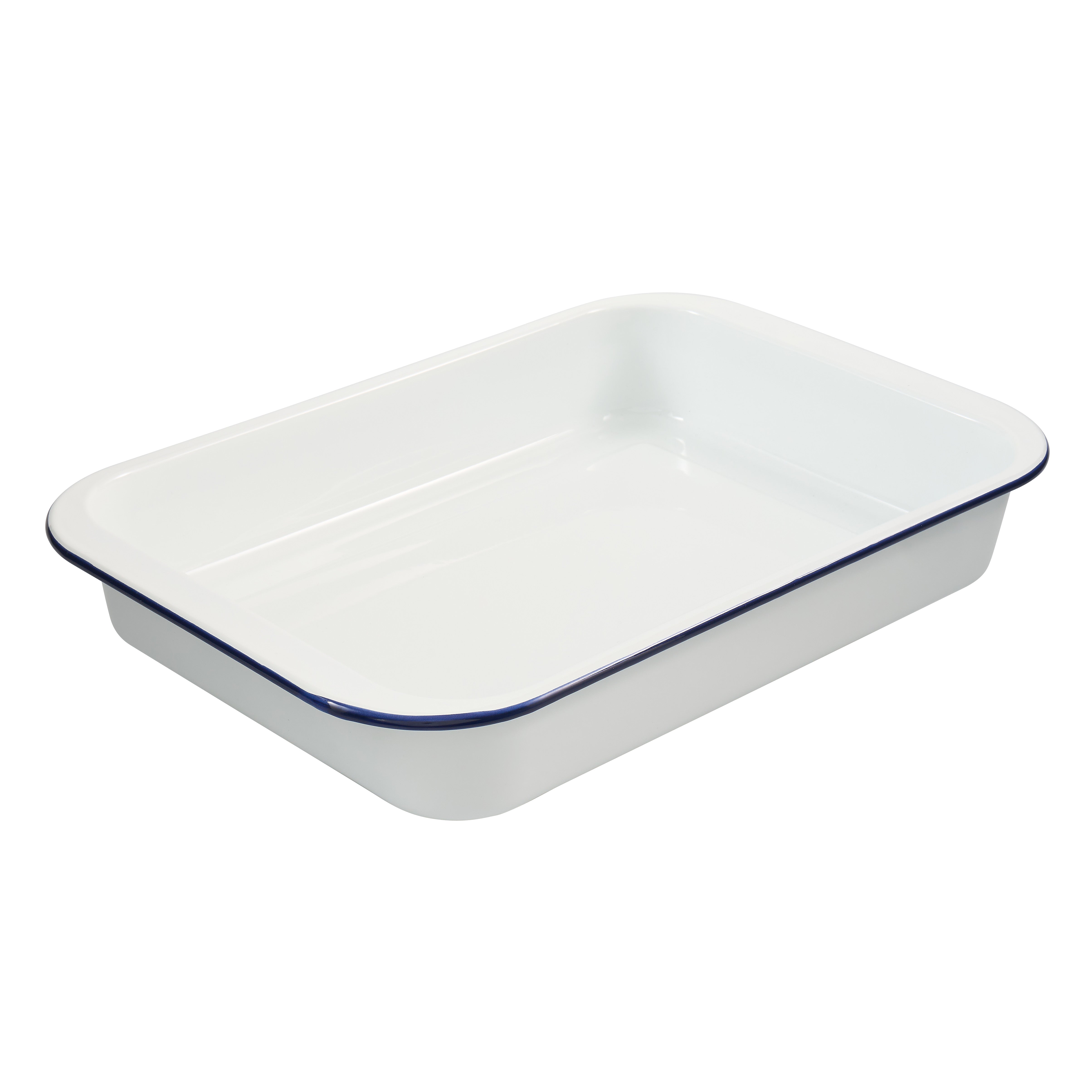 Bakemaster Enamel Bake and Roast Pan 41 x 27 x 6cm