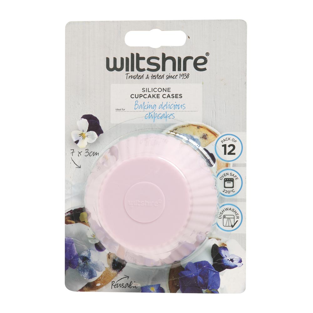 Wiltshire Silicone Cupcake Mould Pack of 12