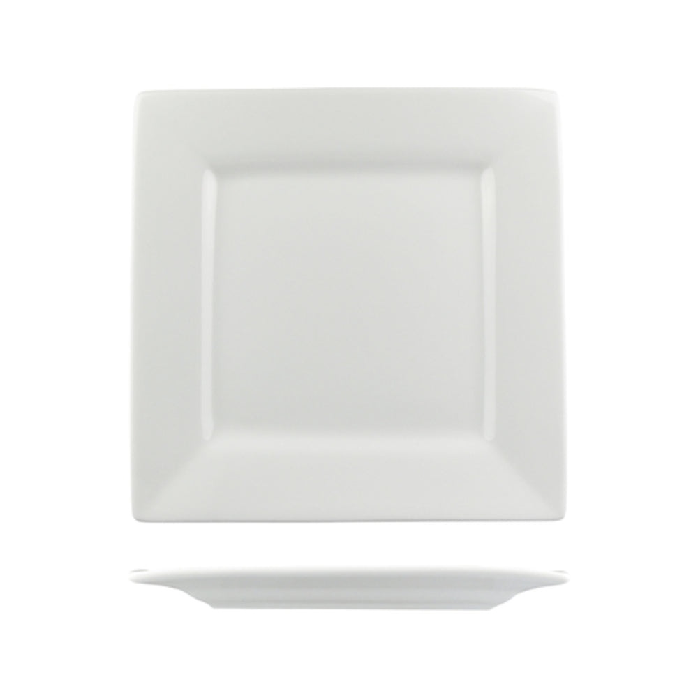Longfine Classicware Square Plate Wide Rim