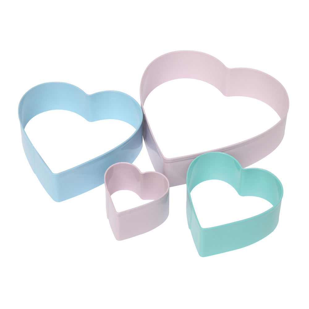 Wiltshire Heart Cookie Cutters Set of 4