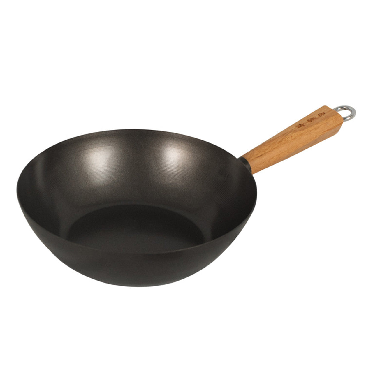 Avanti  Non-Stick Wok - 27cm - Carbon Steel/Bamboo Handle