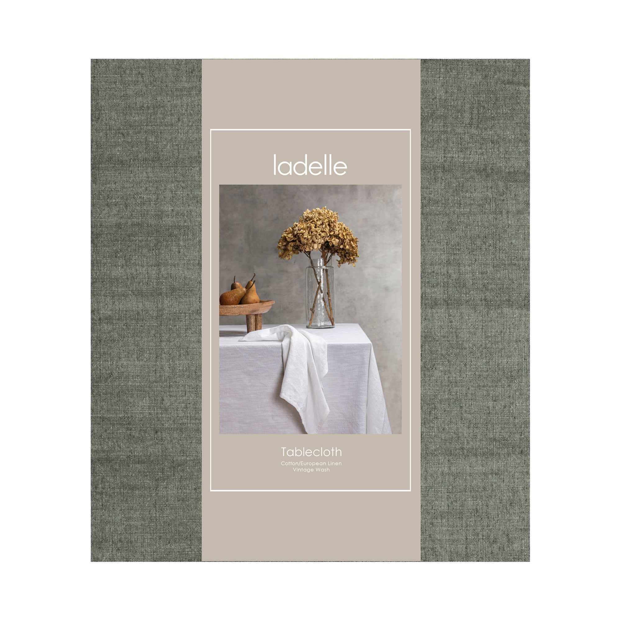 Ladelle Lina Moss 150x230cm Tablecloth